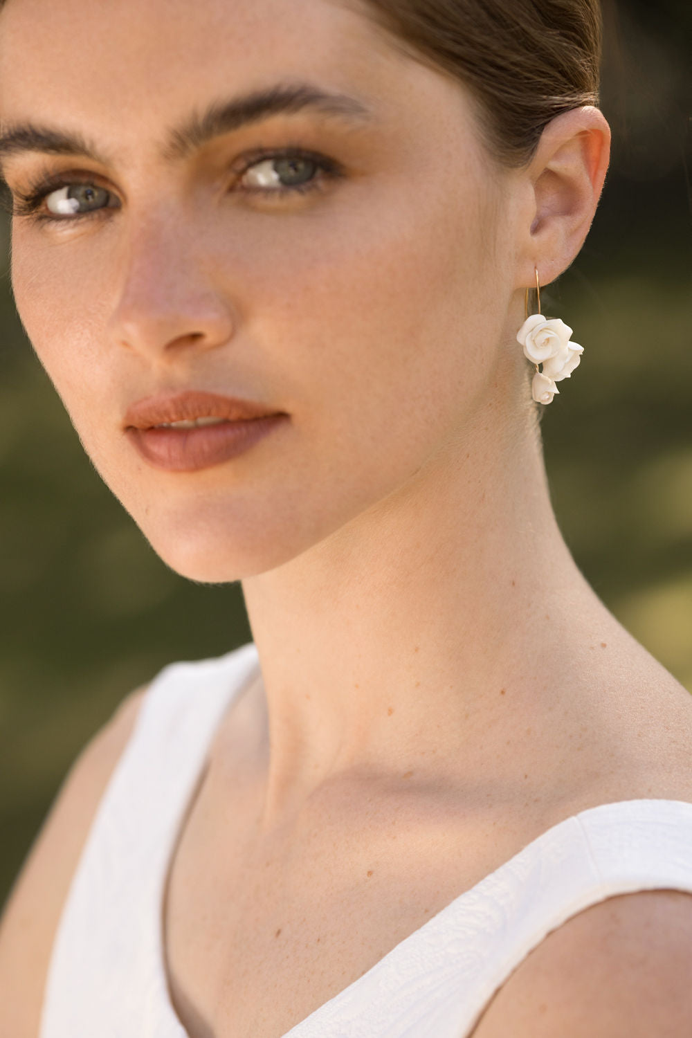 Boucles d'oreilles de mariée Frida