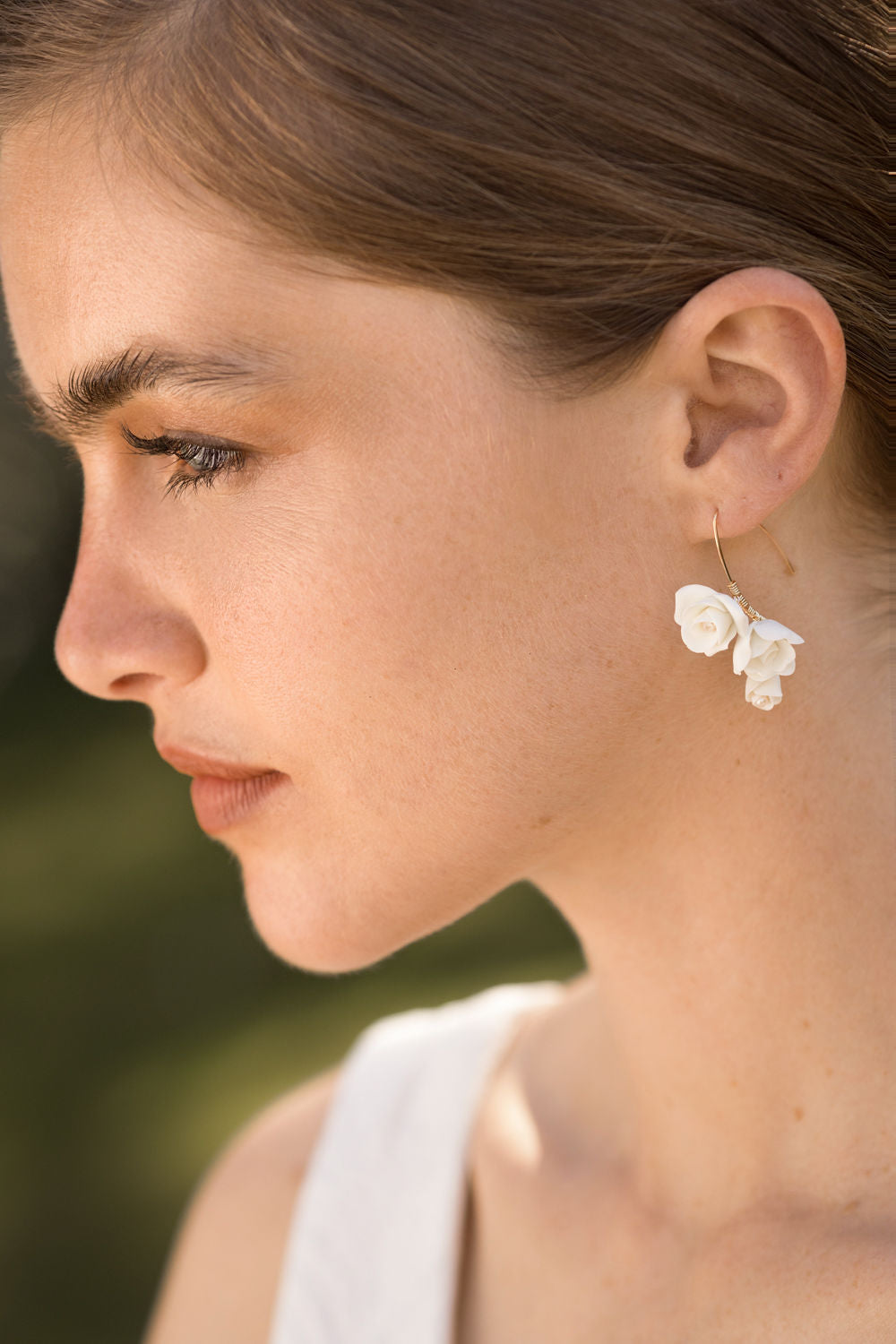 Boucles d'oreilles de mariée Frida