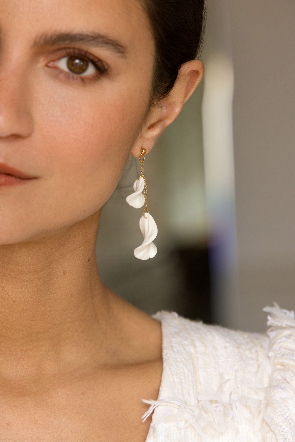 Boucles de mariée Garance