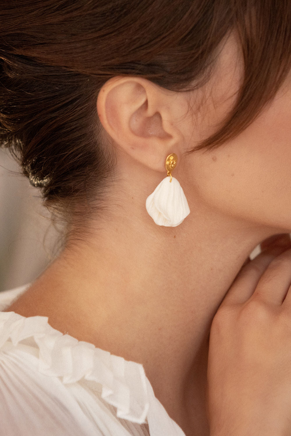 boucles élégantes et romantiques