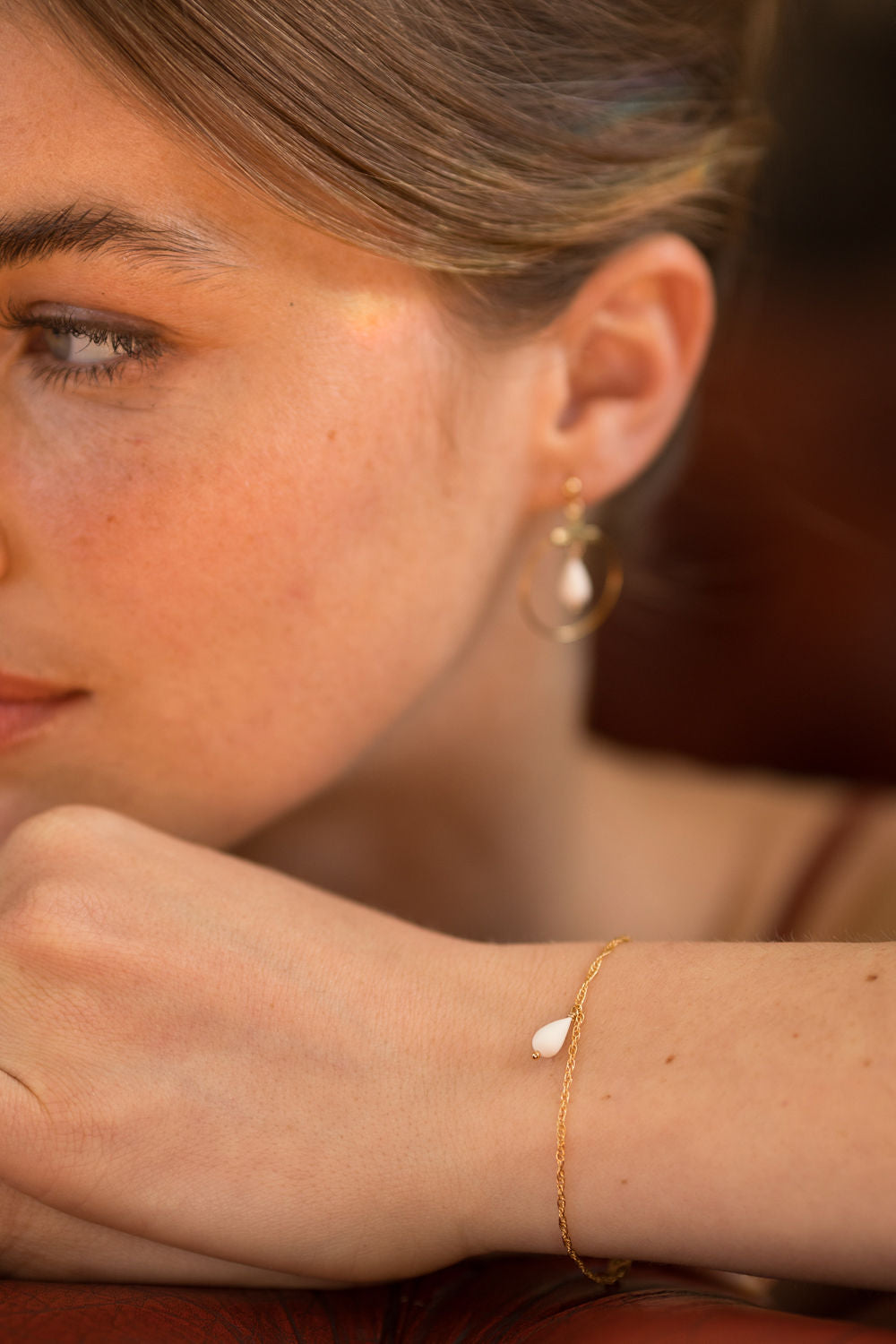 Bracelet en porcelaine Constance