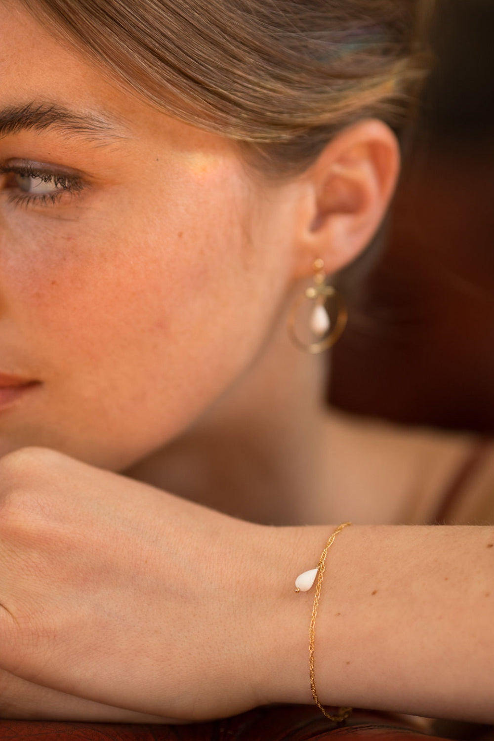 Bracelet en porcelaine Constance