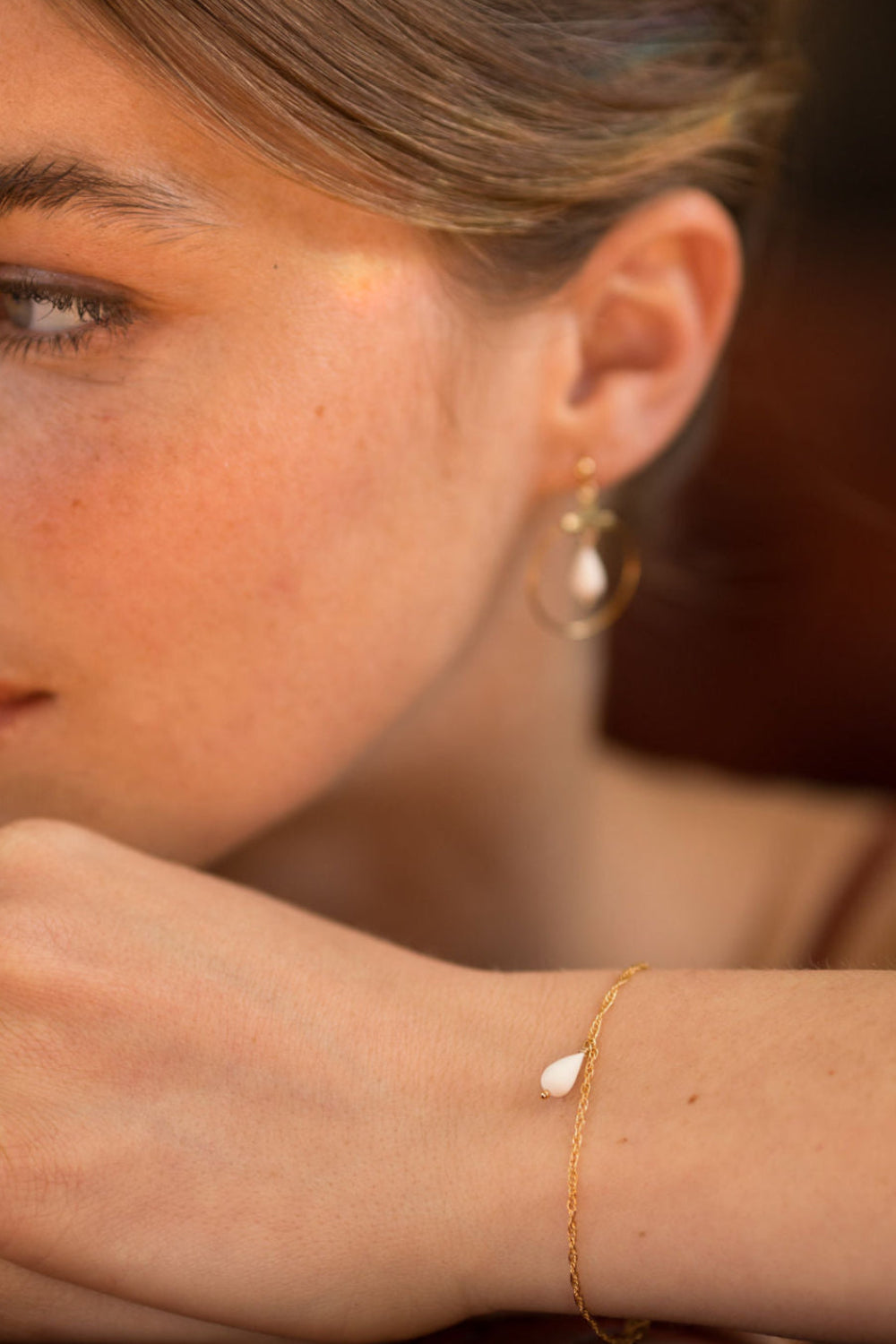 Bracelet en porcelaine Constance