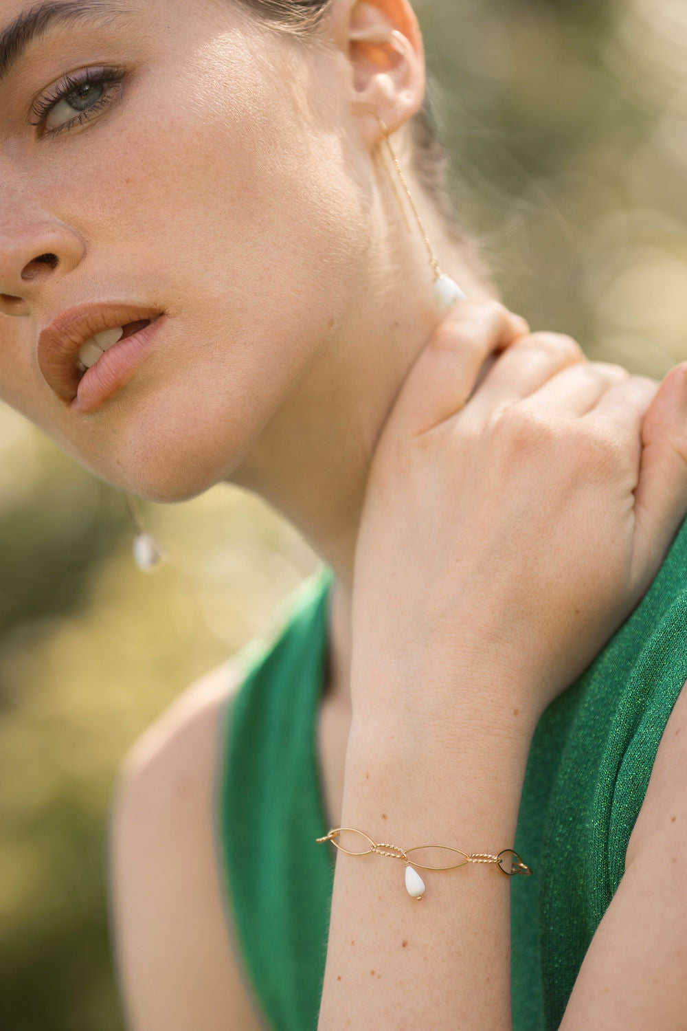 Bracelet en porcelaine Roxane