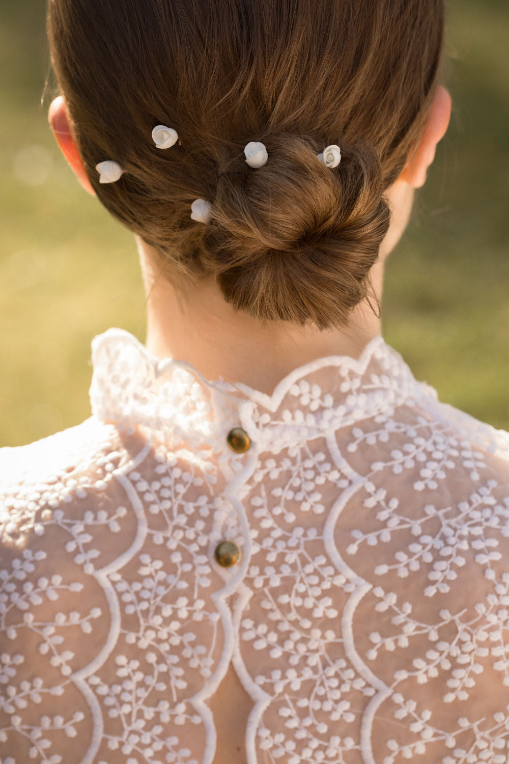 Pics de mariée en porcelaine Jeanne