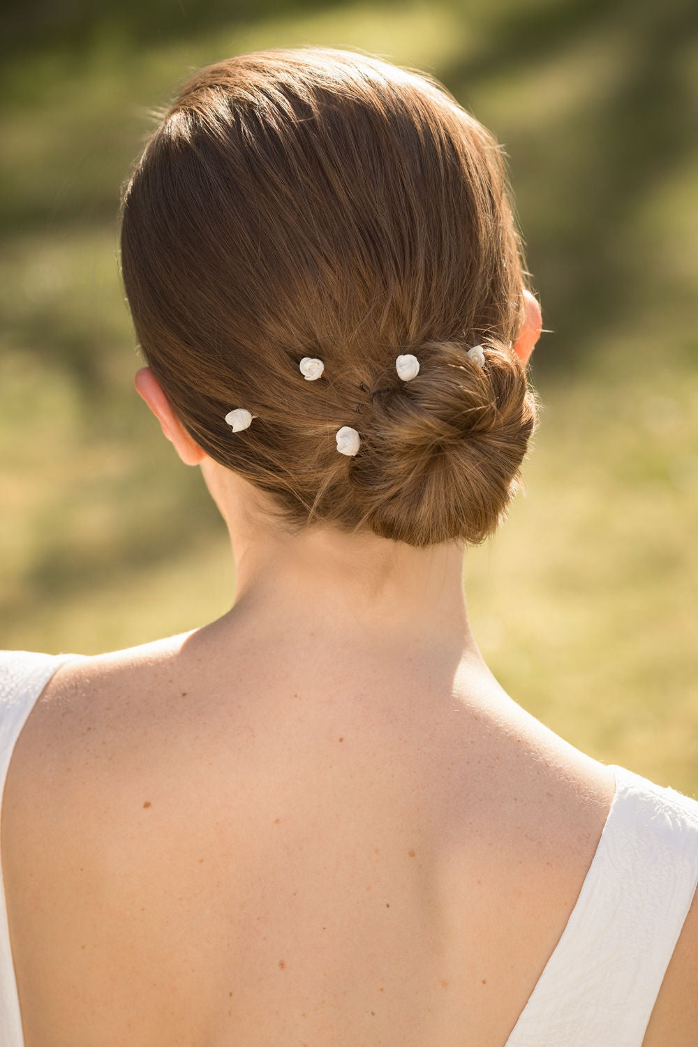 Pics de mariée en porcelaine Jeanne