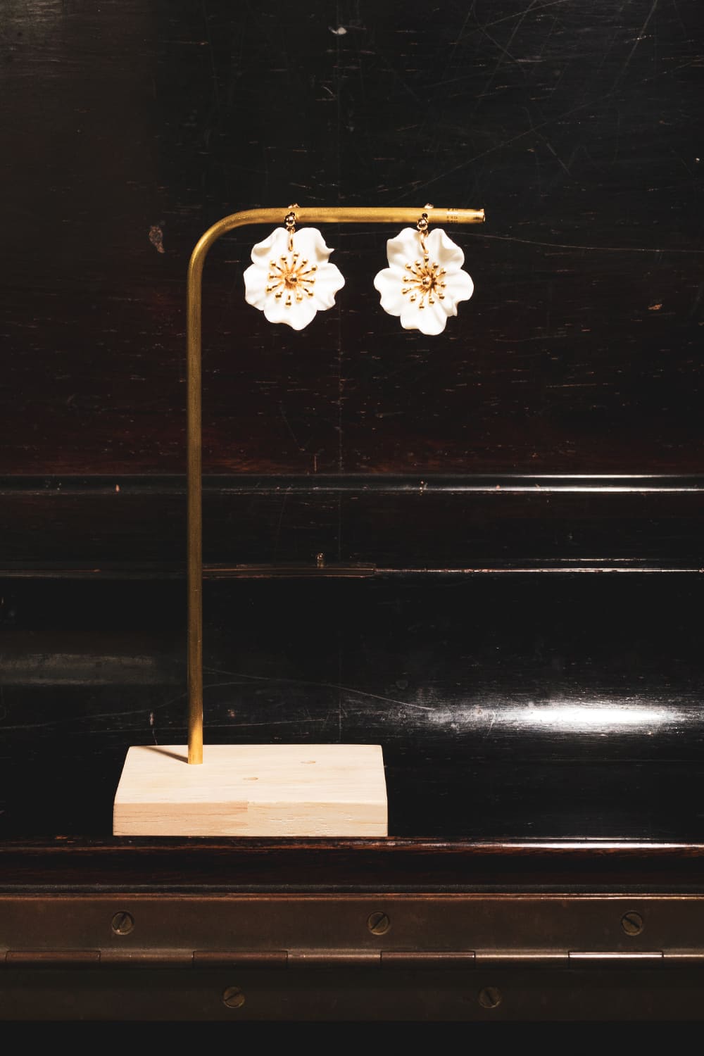 Boucles d'oreilles Anémone