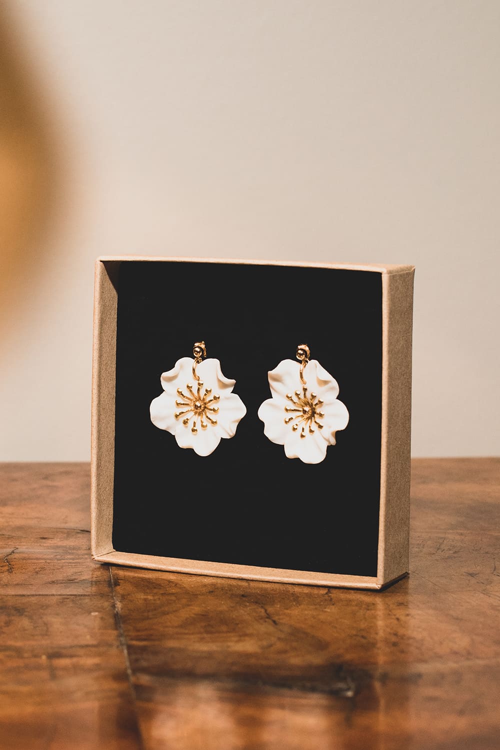 Boucles d'oreilles Anémone