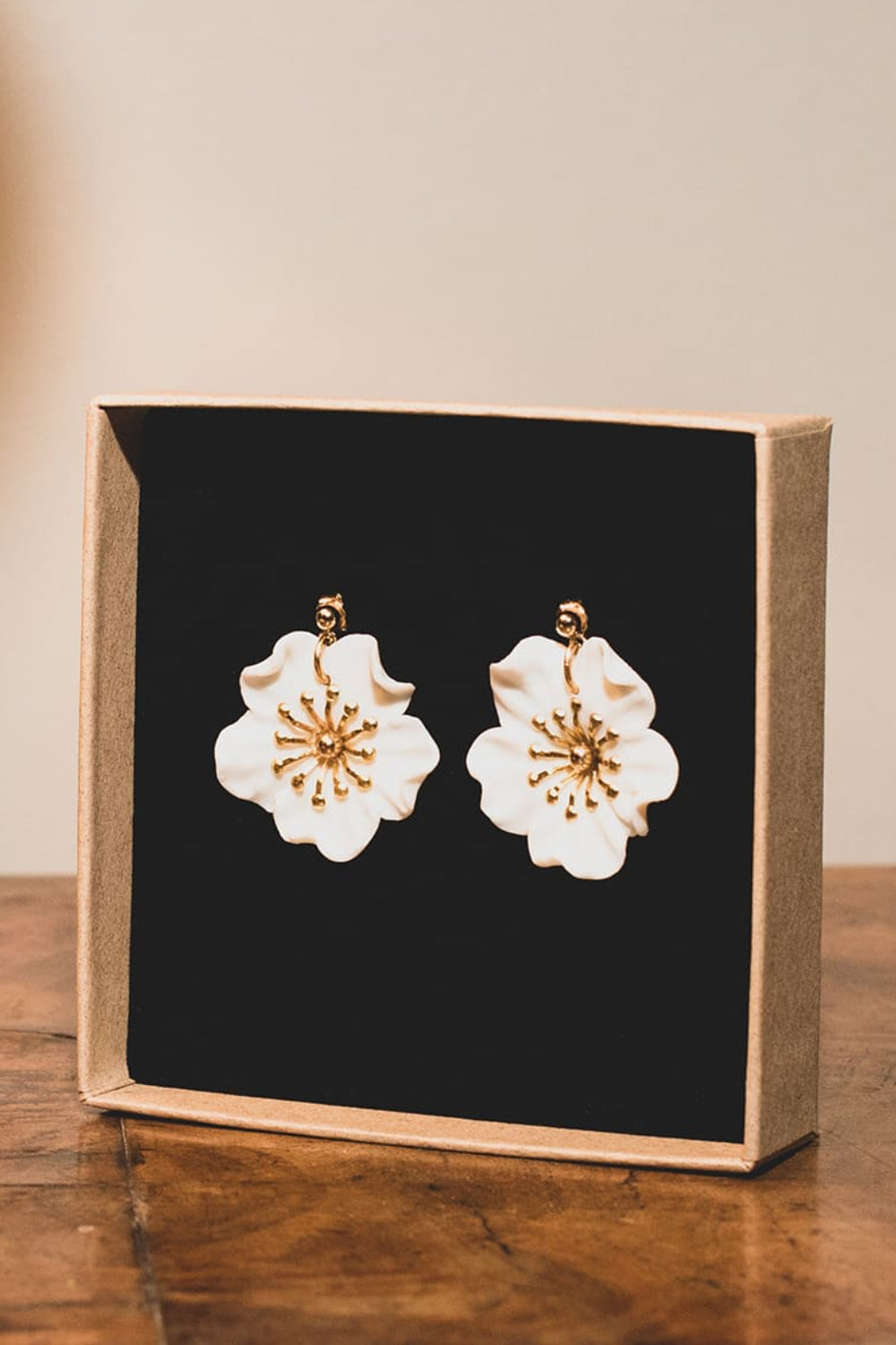 Boucles d'oreilles Anémone