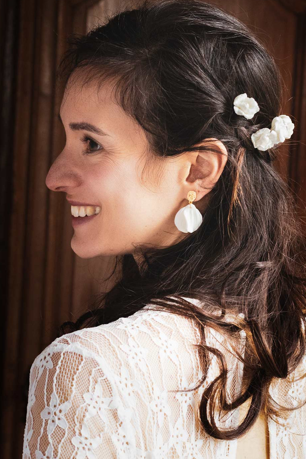 pics à chignon de mariée