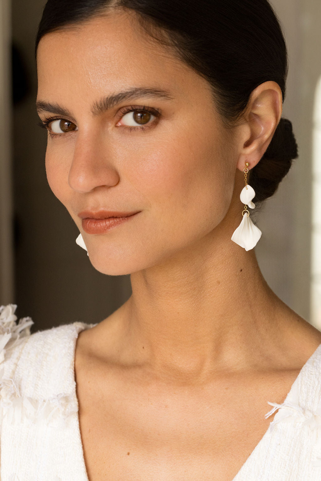 Boucles de mariée Garance