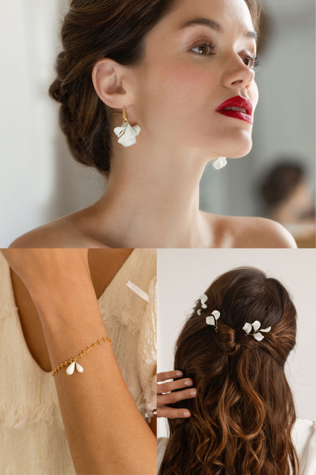 Parure de mariée Calixte