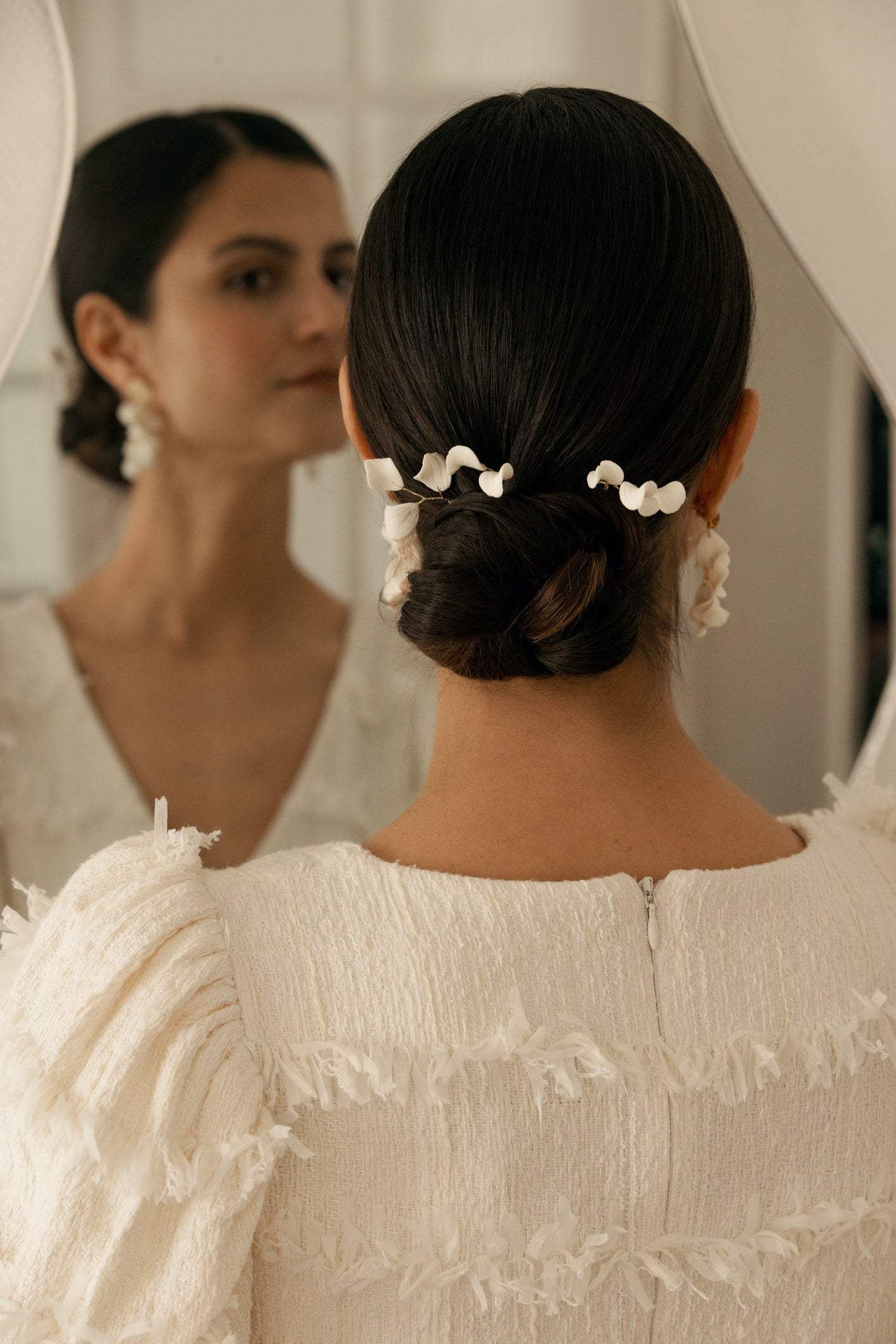 Coffret Diane Boucles d'oreilles & Pics à chignon